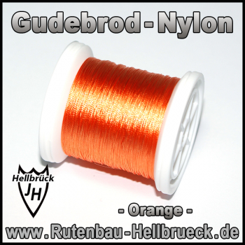 Gudebrod Bindegarn - Nylon - Farbe: Orange -A-